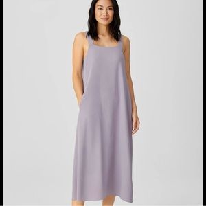 Eileen Fisher Lavender Maxi Dress
